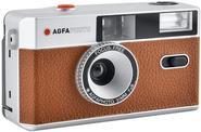 AgfaPhoto 603002 Filmkamera Kompakt-Filmkamera 35 mm Braun - Silber (603002)