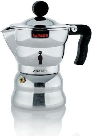 Alessi Moka Espressokaffeekanne 3 Tassen (AAM33/3)