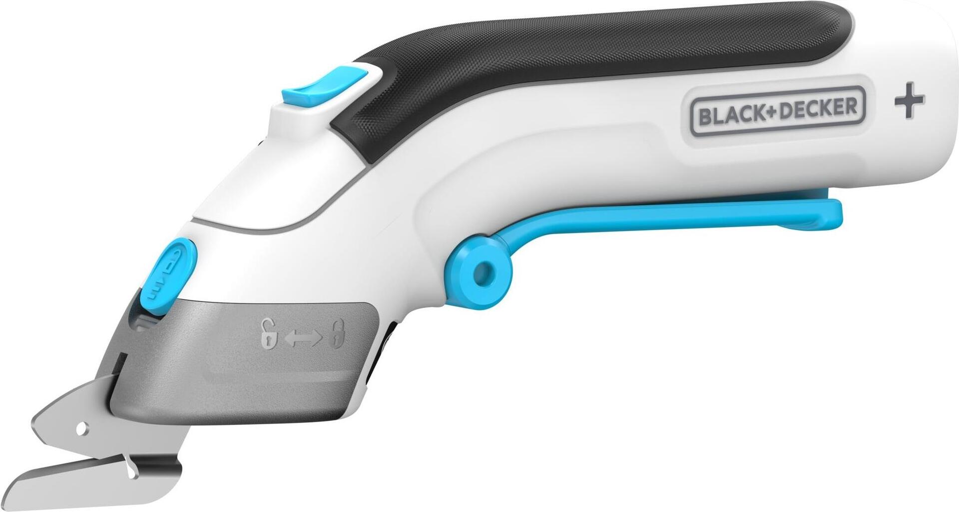 Black & Decker BCSC115-XJ Cordless Office & Craft Scissors, 3.6V, USB Rechargeable
