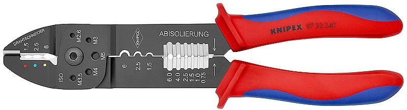 Knipex 97 49 25 Crimping Tool for Black Cable (97 49 25)
