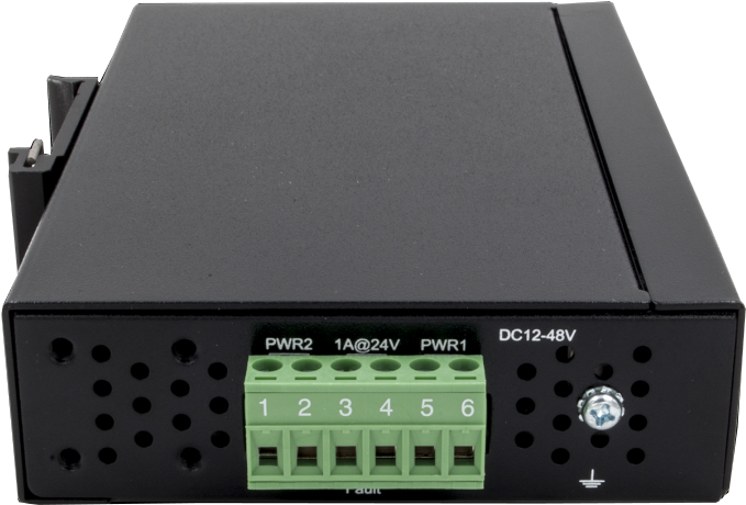 EXSYS GmbH 8-Port Industrial Ethernet Switch - 8*10/100Tx - EX-6205