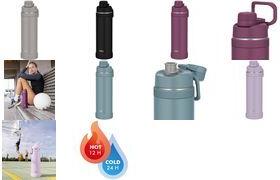 THERMOS® ULTRALIGHT Insulated Bottle Charcoal Black Matte 1.0 L 4135232100