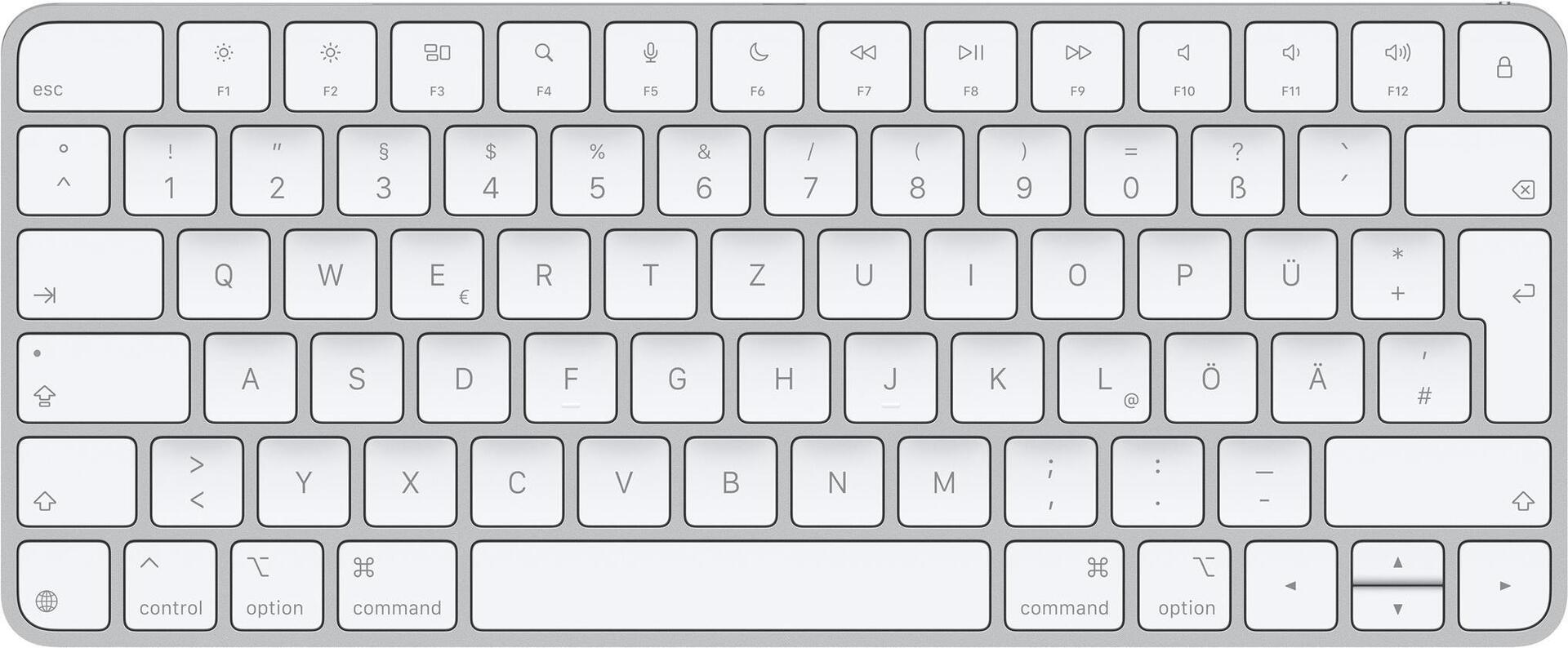 Apple Magic Keyboard - USB-C - Wireless - Bluetooth - QWERTZ - German (MXCL3D/A)