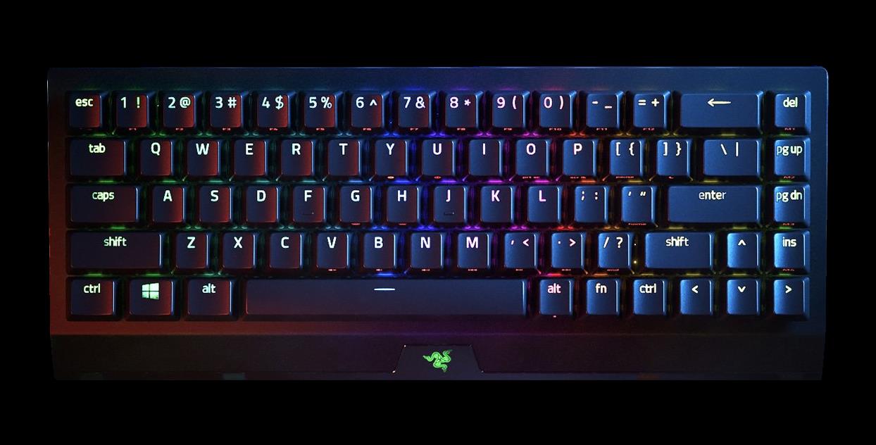 Razer BlackWidow V3 Mini HyperSpeed - Wireless Mechanical Gaming Keyboard - Black RZ03-03890100-R3M1