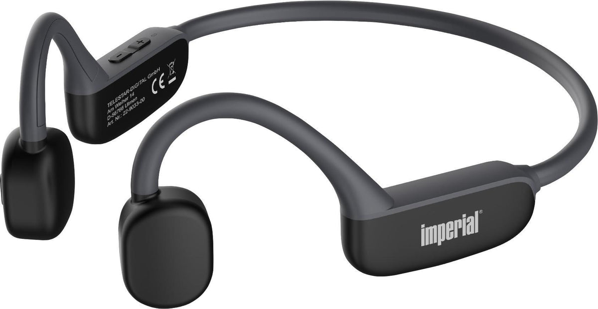 Imperial bluTC active 1 Wireless Neckband Sport Bluetooth Headphones, Black (22-9033-00)