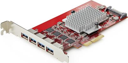 STARTECH 4-Port USB-A 10Gbps PCIe Card (P10Q4A-USB-CARD)