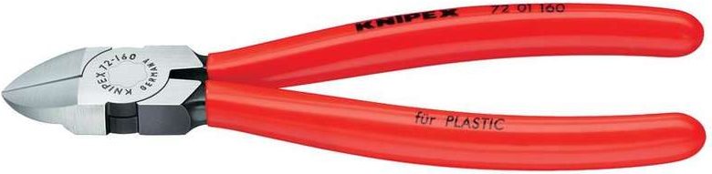 Knipex Diagonal Cutters for Plastics, 140 mm (72 01 140)