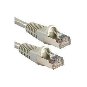 Lindy - Patch Cable - 30 m - S/FTP - CAT 6a - Crimped - Halogen-Free - Grey (47141) RJ-45