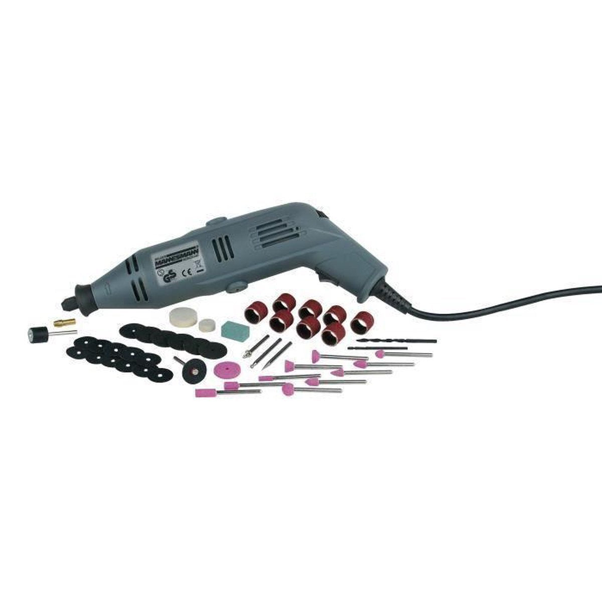 BRÜDER MANNESMANN High-Speed Grinding Tool Set 50-piece (M92575)