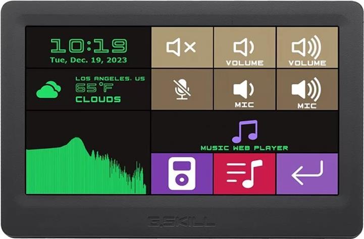 G.Skill WigiDash Touchscreen LCD Display, Wired, USB (GD-A7PCCSK-WGD)