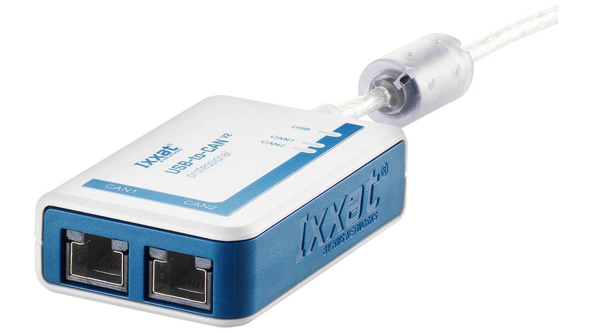 Ixxat USB-to-CAN V2 professional 1.01.0283.22002 5 V Schnittstelle(n) RJ-45