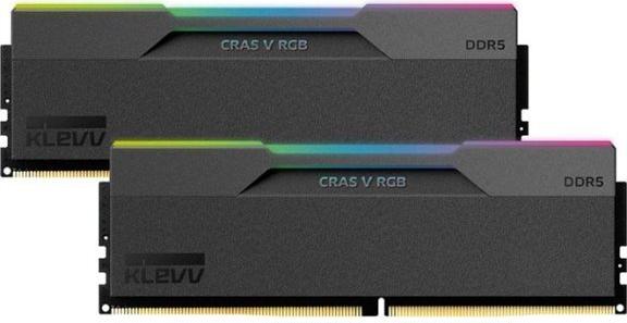 Klevv CRAS V RGB DDR5 RAM Kit 32GB (2x16GB) | KD5AGUA80-60B280G