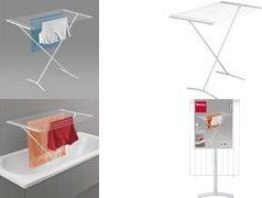 Tomado Metaltex Foldable Drying Rack Como 8 M White | Model: Tomado-Metaltex