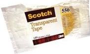3 M Scotch 550 Transparent Tape 15 mm x 66 m 10 Rolls (5501566)