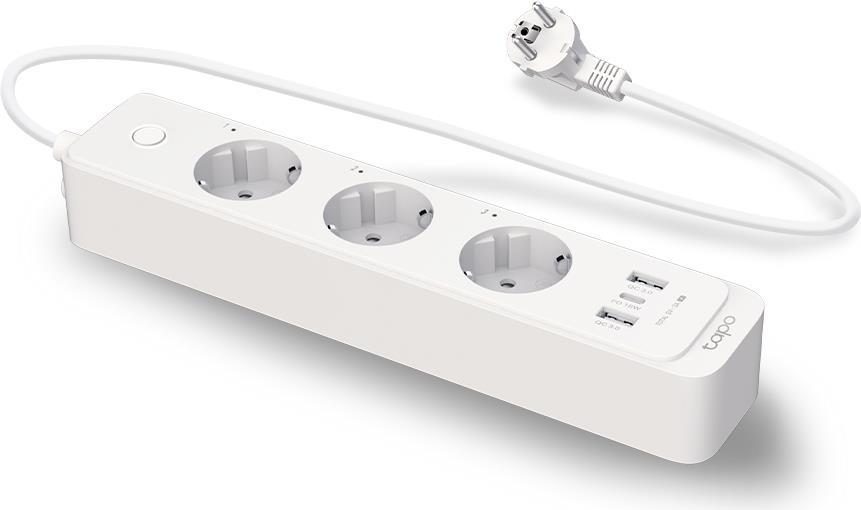 TP-Link Tapo P300 3 AC-Outlets Type F (CEE 7/4) 1.5 m 2300W White (TAPO P300)