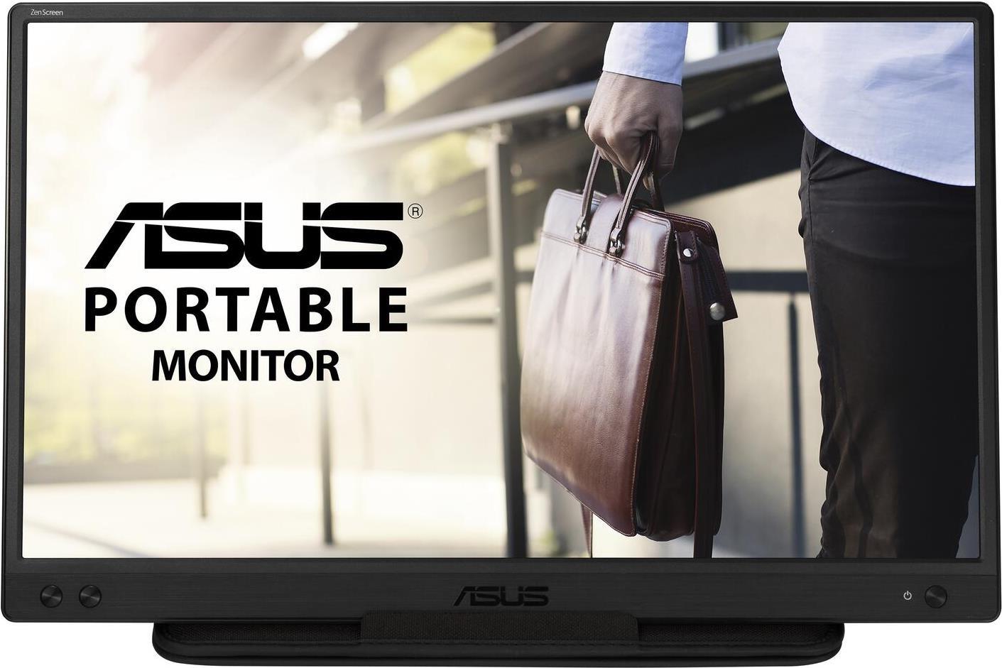 ASUS ZenScreen MB166C 39,6 cm (15.6" ) 1920 x 1080 Pixel Full HD LED Schwarz [Energieklasse B] (90LM07D3-B01170)