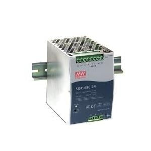 Mean Well SDR-480-24 Power Supply - 480W - AC 115/230V (SDR-480-24)