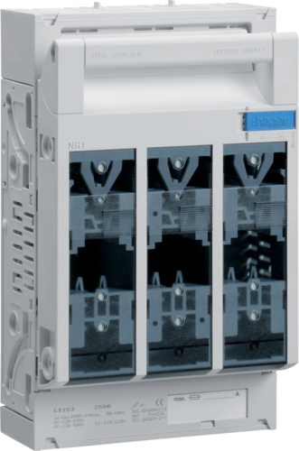 NH1 Isolator LT153 3x250A Busbar 60 mm