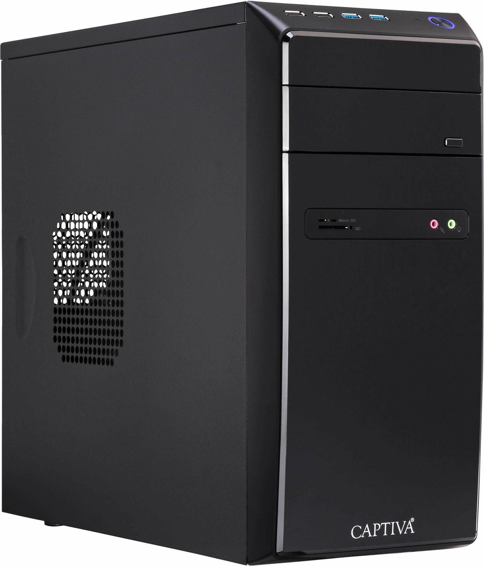 Captiva Power-Starter I80-343 Intel Core i3 8 GB DDR4-SDRAM 250 GB SSD Windows 11 Home i3-Prozessor DDR4-Speichersystem