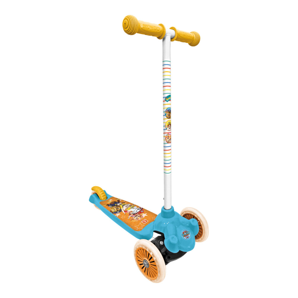 Paw Patrol Twist and Roll Scooter - 3-Wheel Inverted Scooter for Safe Riding