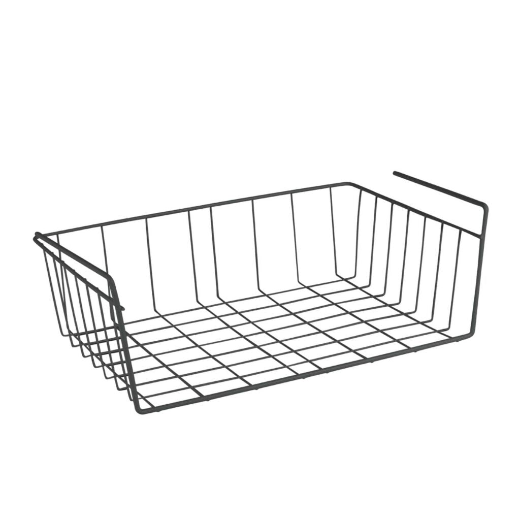 Metaltex Hanging Basket 40x26x14 cm Black/Metal