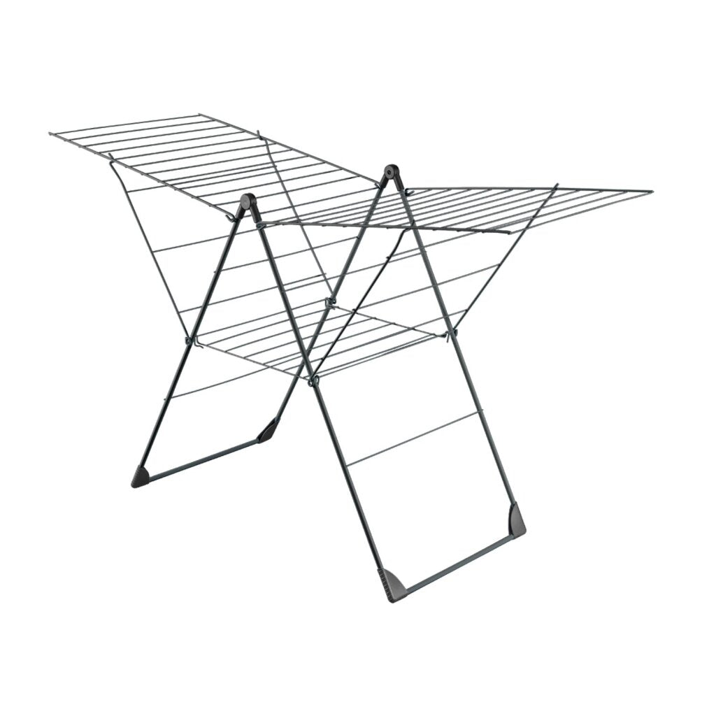 Tomado Vento Drying Rack 110x177x63 cm 30 m Black - Adjustable Height