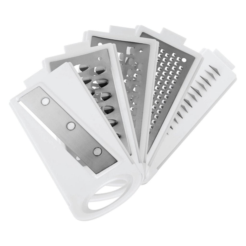 Metaltex Profi Mandolino 5-in-1 Grater - White
