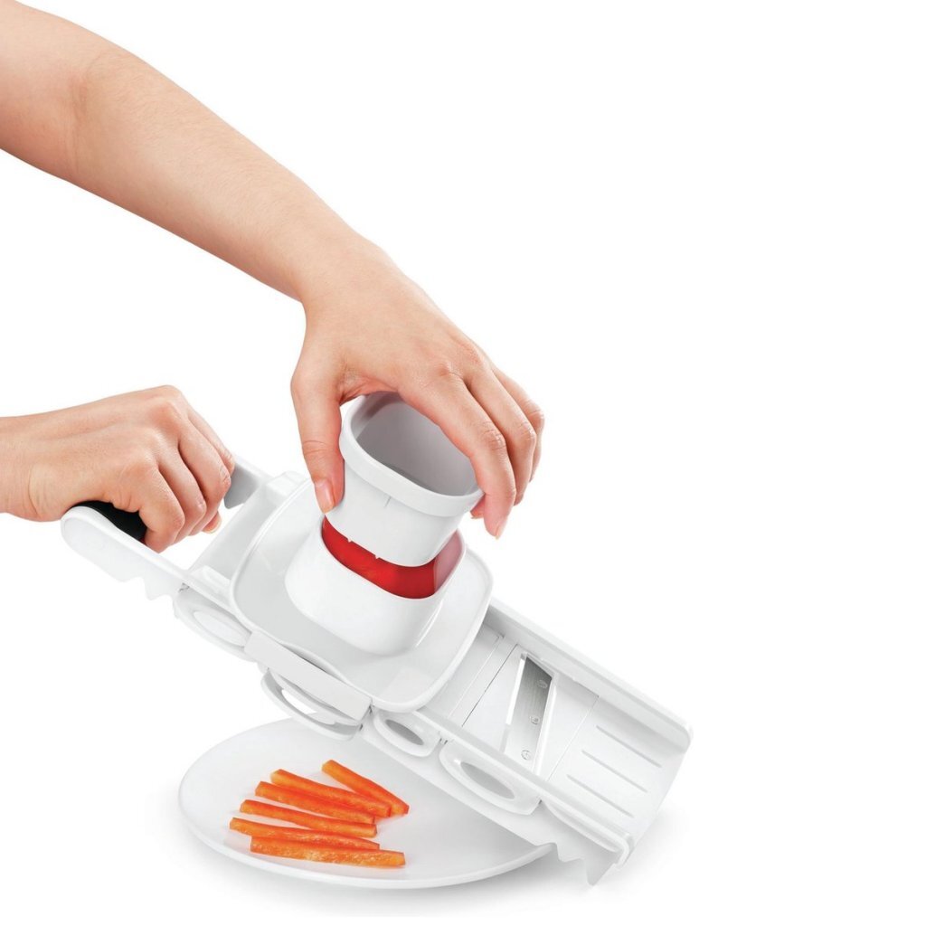 Metaltex Profi Mandolino 5-in-1 Grater - White