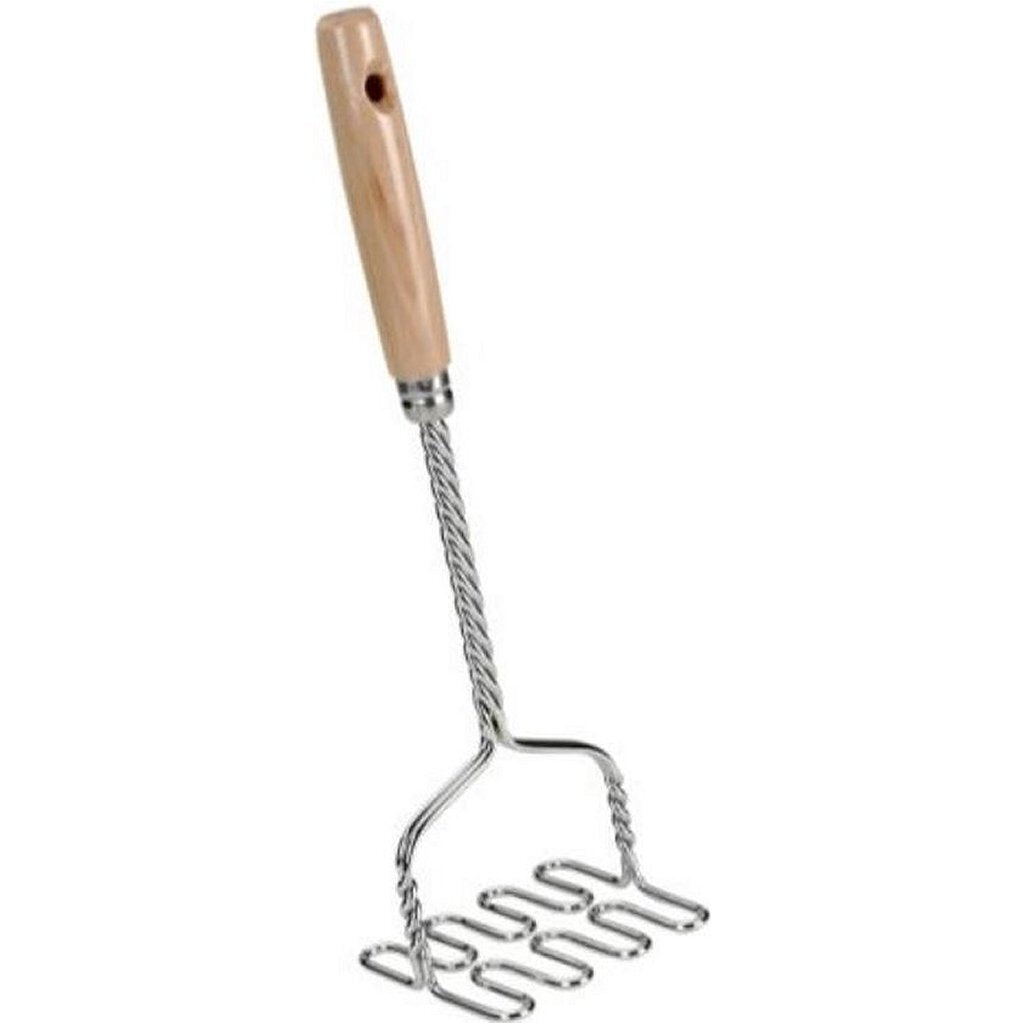 Metaltex Potato Masher Wooden Handle