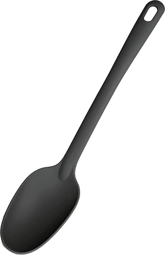 Tomado-Metaltex Tecna Line Black Serving Spoon - Max 270°C