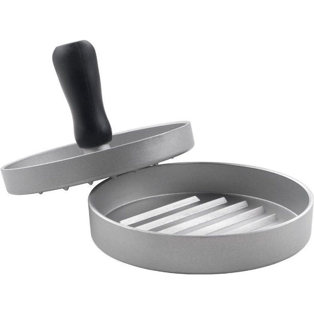 Metaltex Kitchen Helpers Hamburger Press - 11.5 cm - Steel/Black