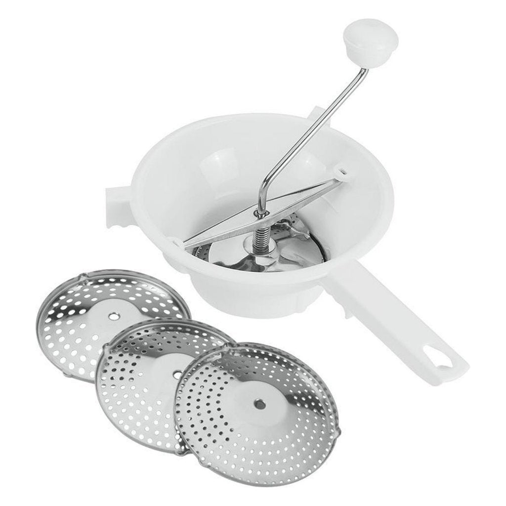 Metaltex Pass-through Sieve 20 cm Stainless Steel/White
