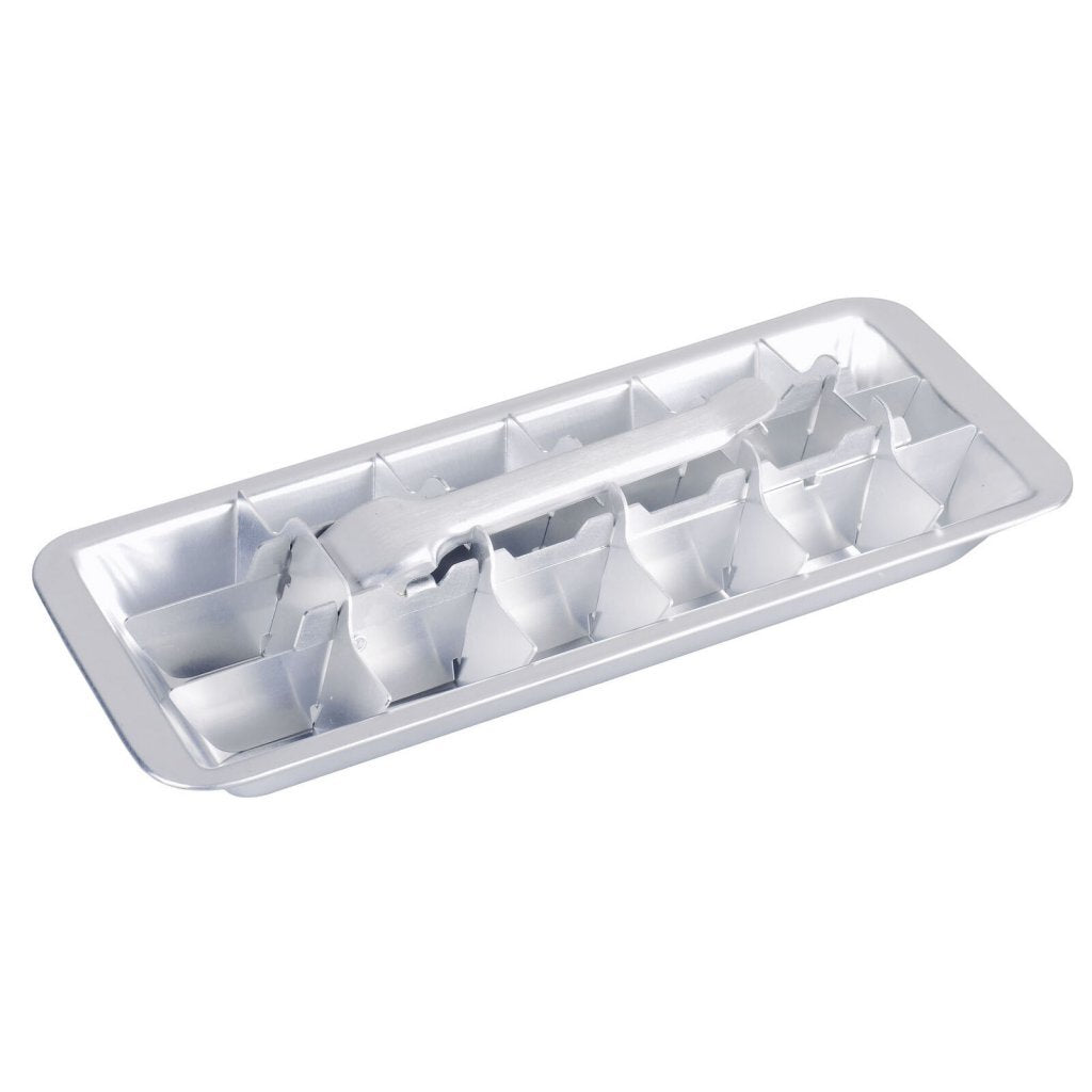 Metaltex Ice Cube Tray - Grey - Makes 18 Ice Cubes