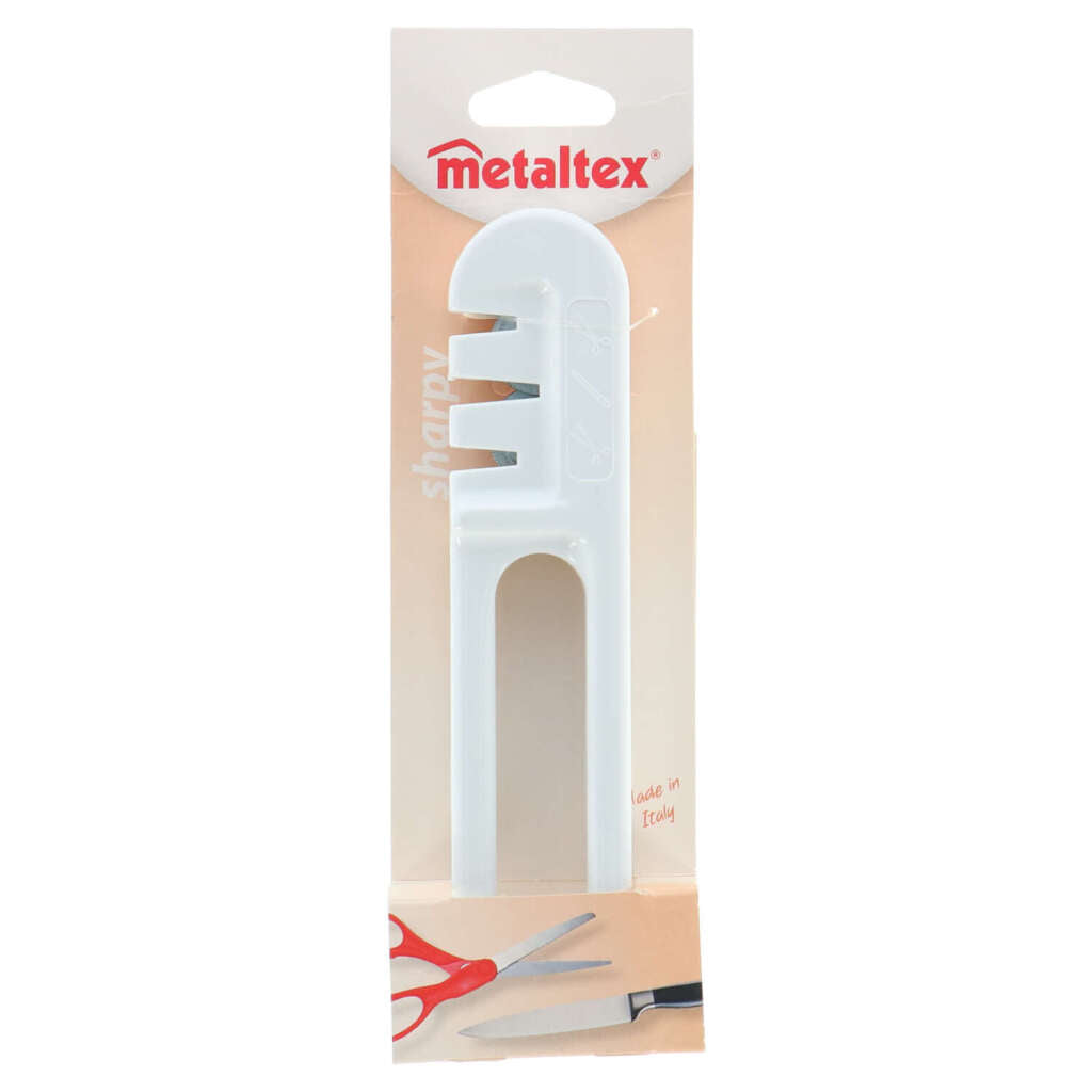 Metaltex Knife Sharpener White