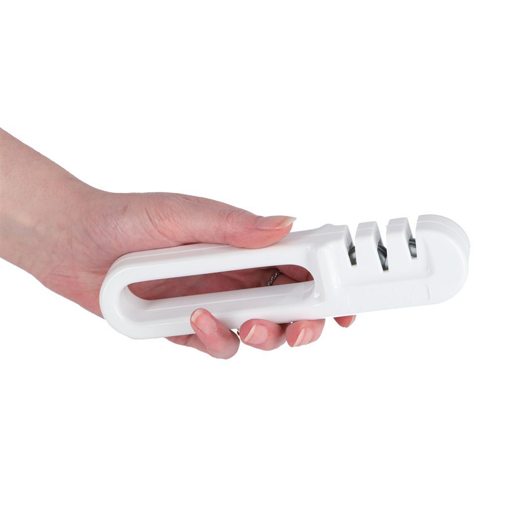 Metaltex Knife Sharpener White