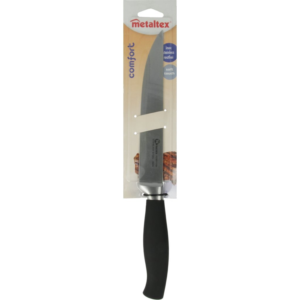 Metaltex Comfort Meat Knife 33 cm Black/Stainless Steel
