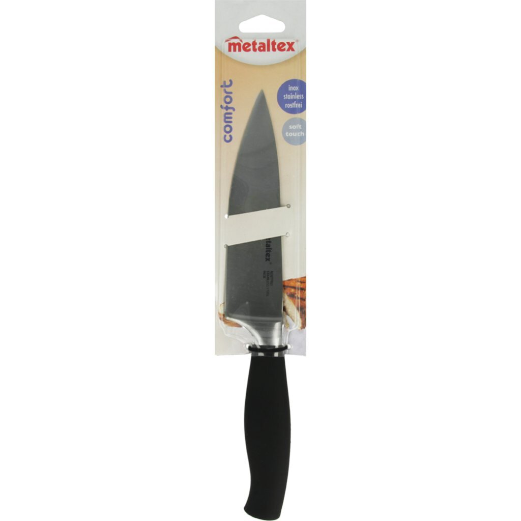 Metaltex Comfort Chef's Knife 30 cm - Black/Stainless Steel
