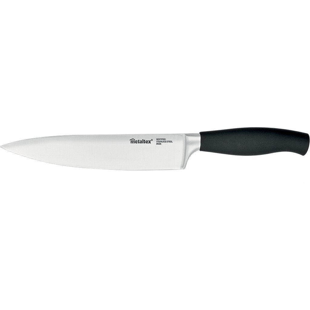 Metaltex Comfort Kitchen Knife 34 cm - Black/Stainless Steel