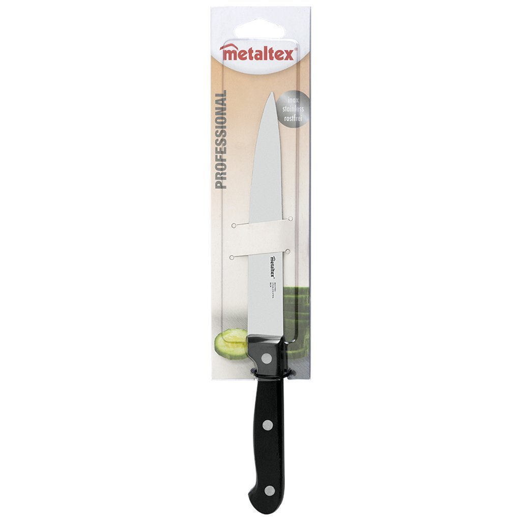 Metaltex Professional Universal Chef's Knife 28 cm Black/Stainless Steel