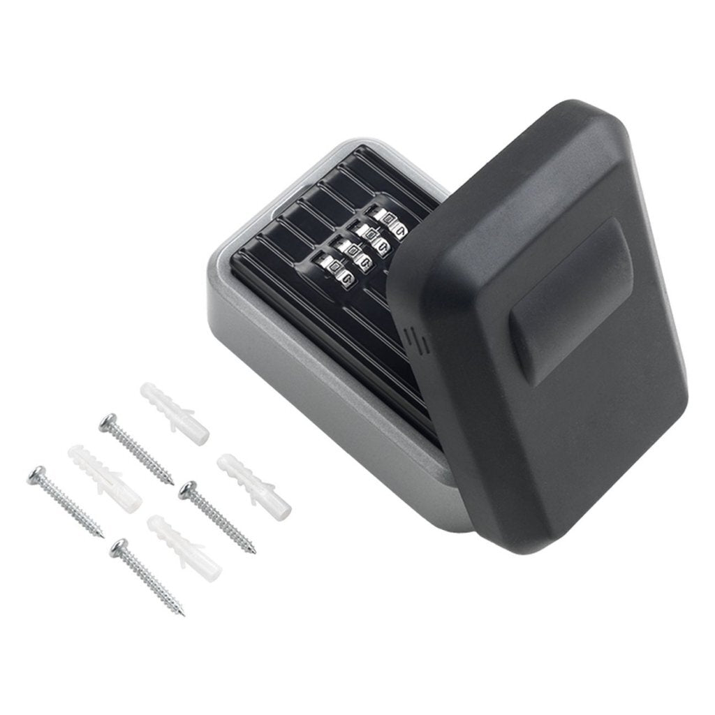 Metaltex Key Box with Combination Lock Silver/Black