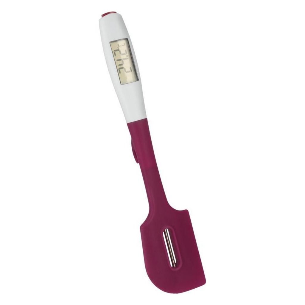 Metaltex Dolceforno Spatula with Cooking Thermometer Silicone Purple/White