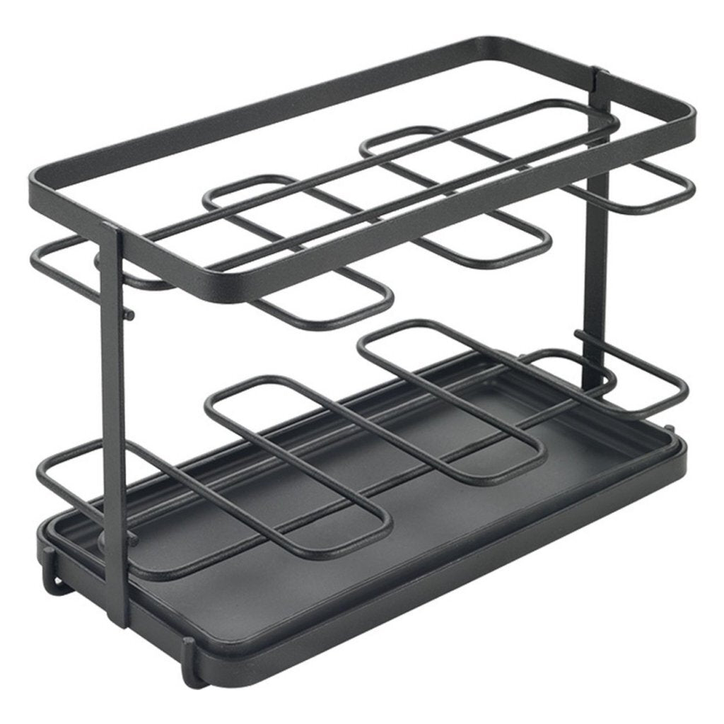 Metaltex Kitchen Utensil Holder 23x11x15 cm Metal/Black