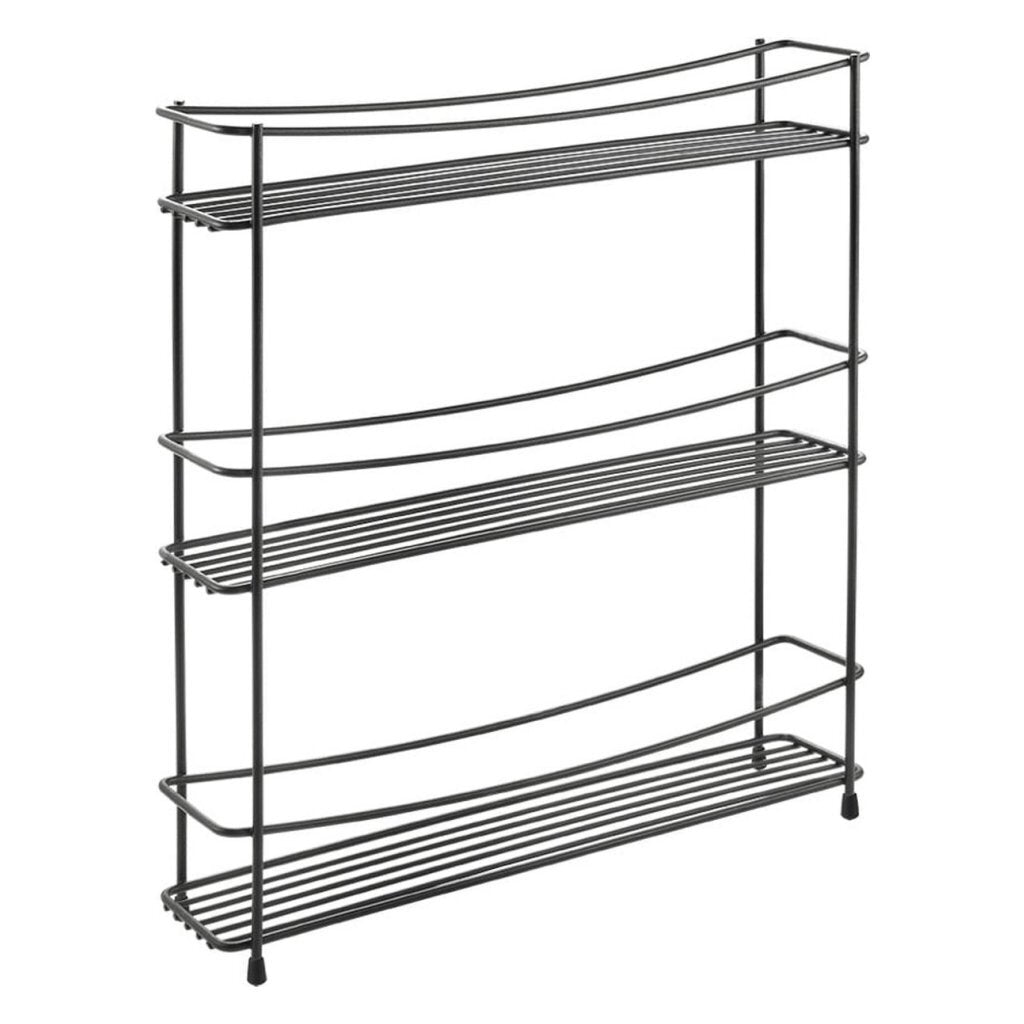 Metaltex → Kumino Spice Rack → 3 Tiers → Matte Black/Metal
