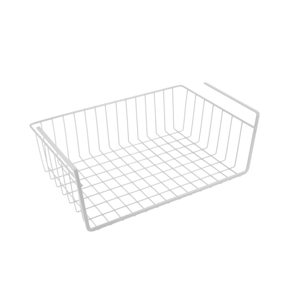 Metaltex Hanging Basket 40x26x14 cm White/Metal