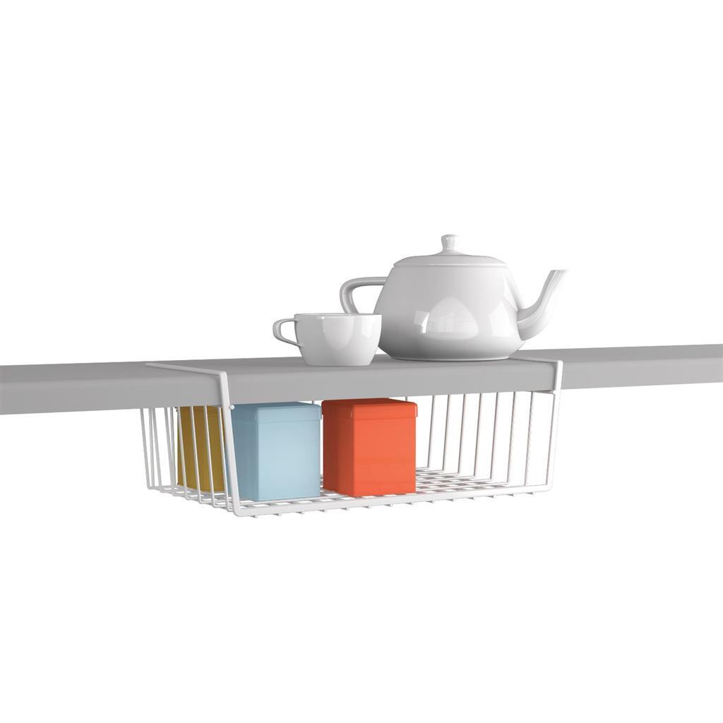 Metaltex Hanging Basket 40x26x14 cm White/Metal