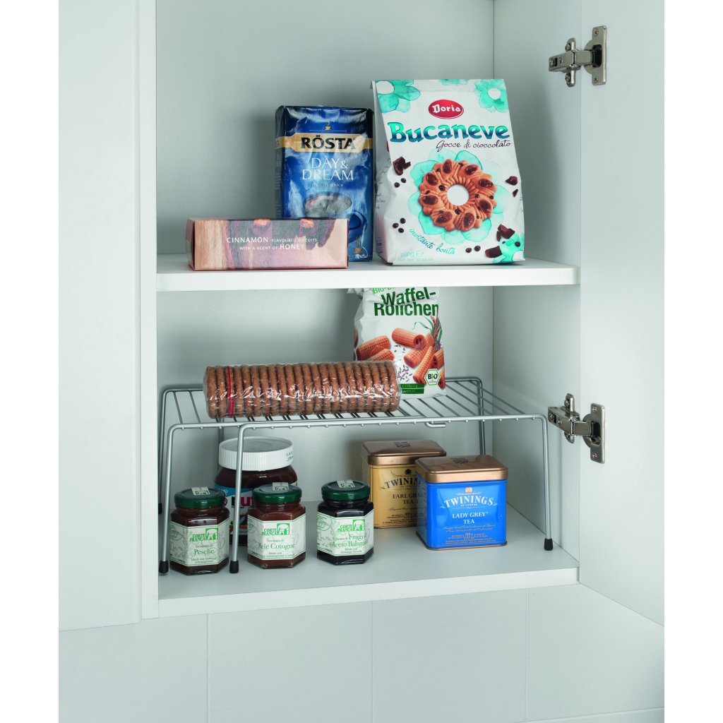 Metaltex Extendable Rack 24x15x33/57 cm Silver
