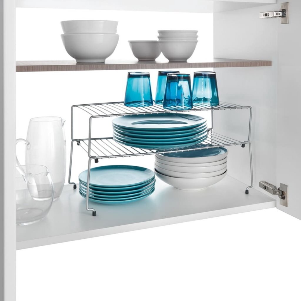 Metaltex Sky Space Saver 2 Tiers 47x23x26 cm Silver