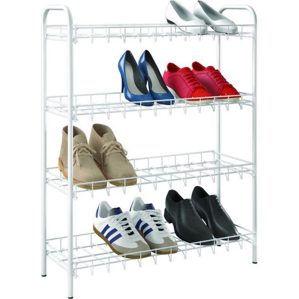 Tomado 4-Tier Shoe Rack 64x23x80 cm