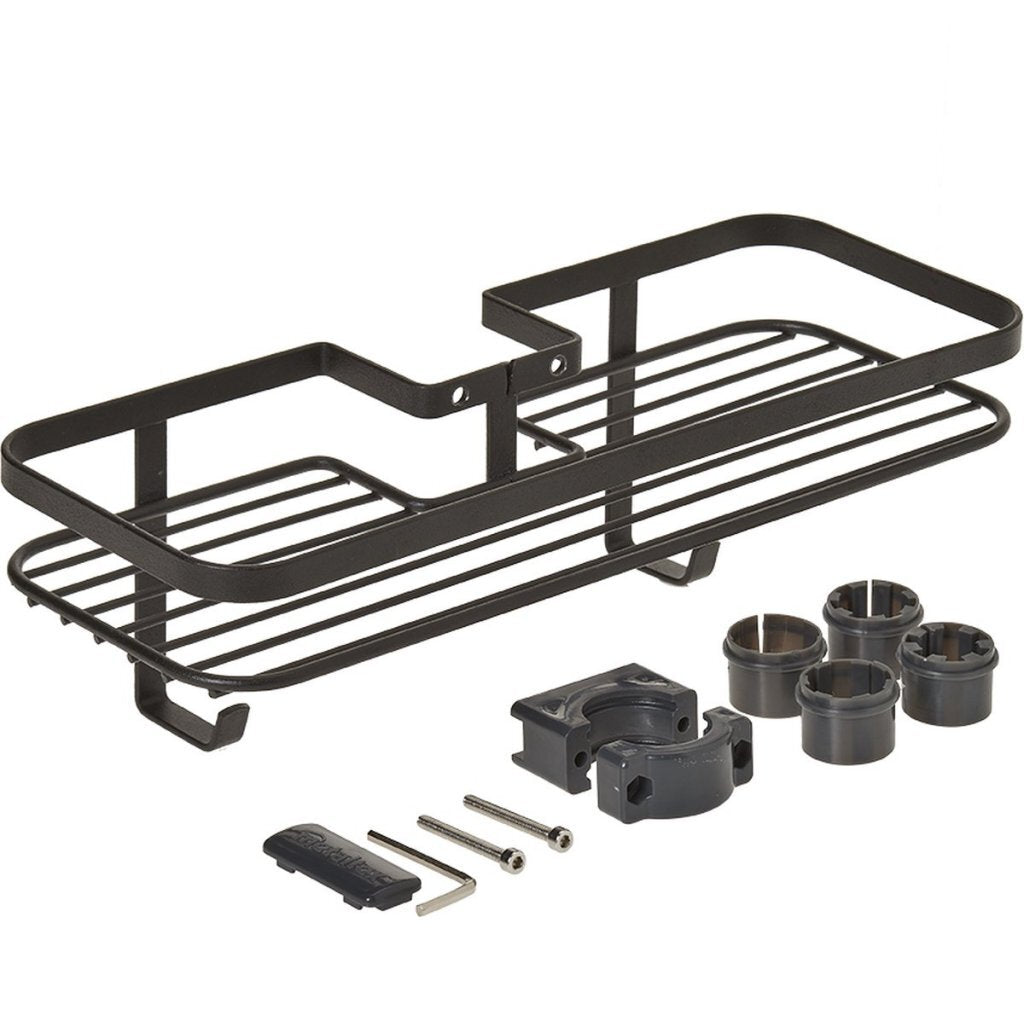 Metaltex Shower Rack Matte Black - 29 x 11 x 9 cm 29x11x9