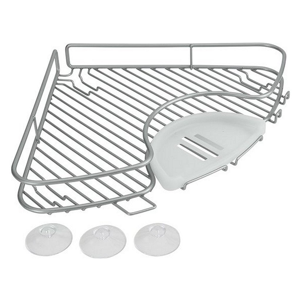 Metaltex Hoekrekje 29x4 cm Zilver